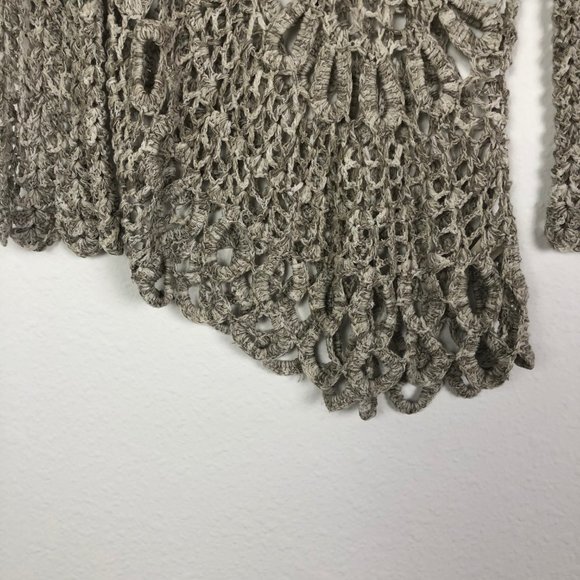 Boston Proper Daring Crochet Sweater Size S - Picture 4 of 7